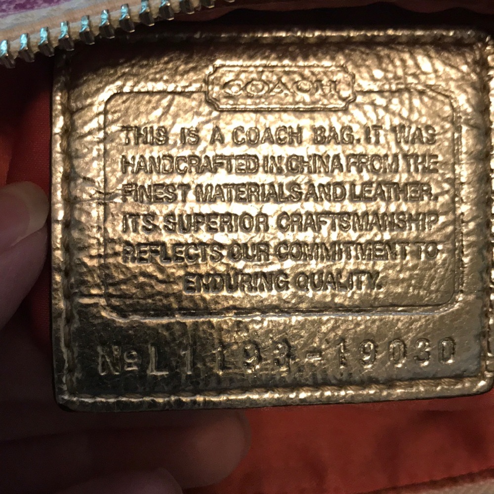 Coach purse - Picture 3 of 6